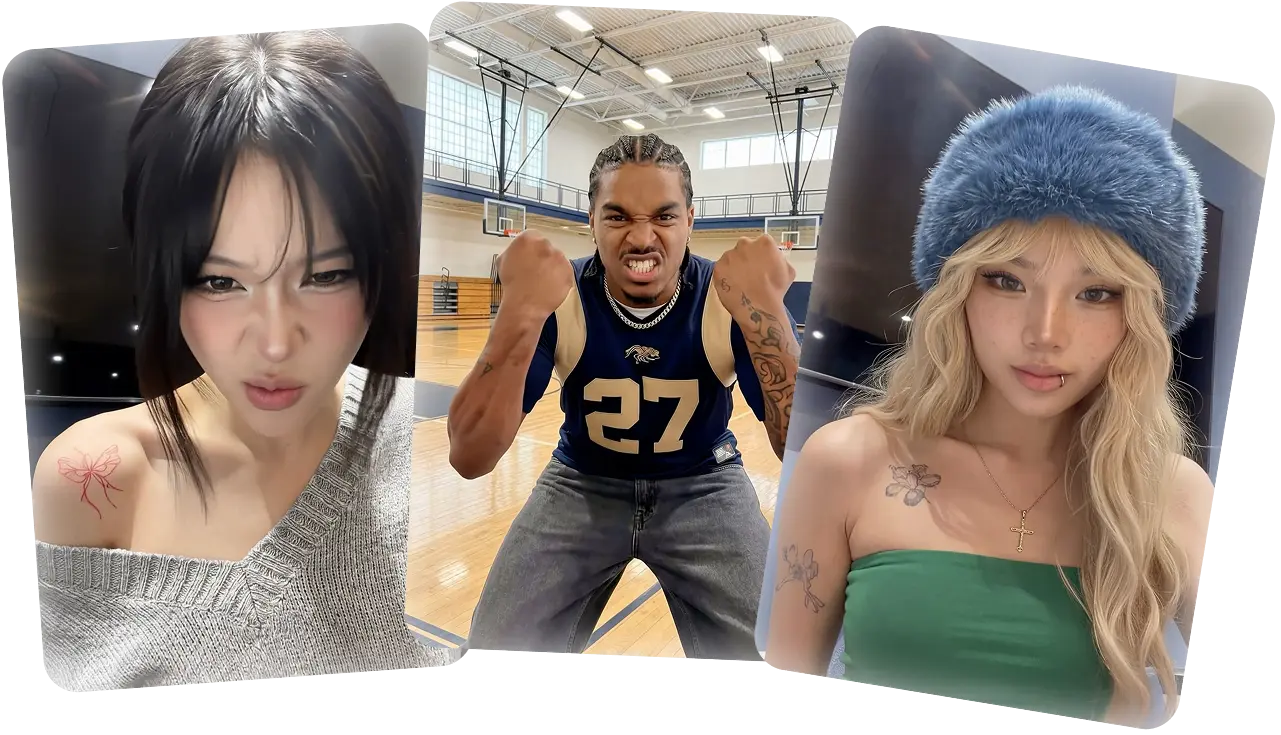Character performing transferred dance motion